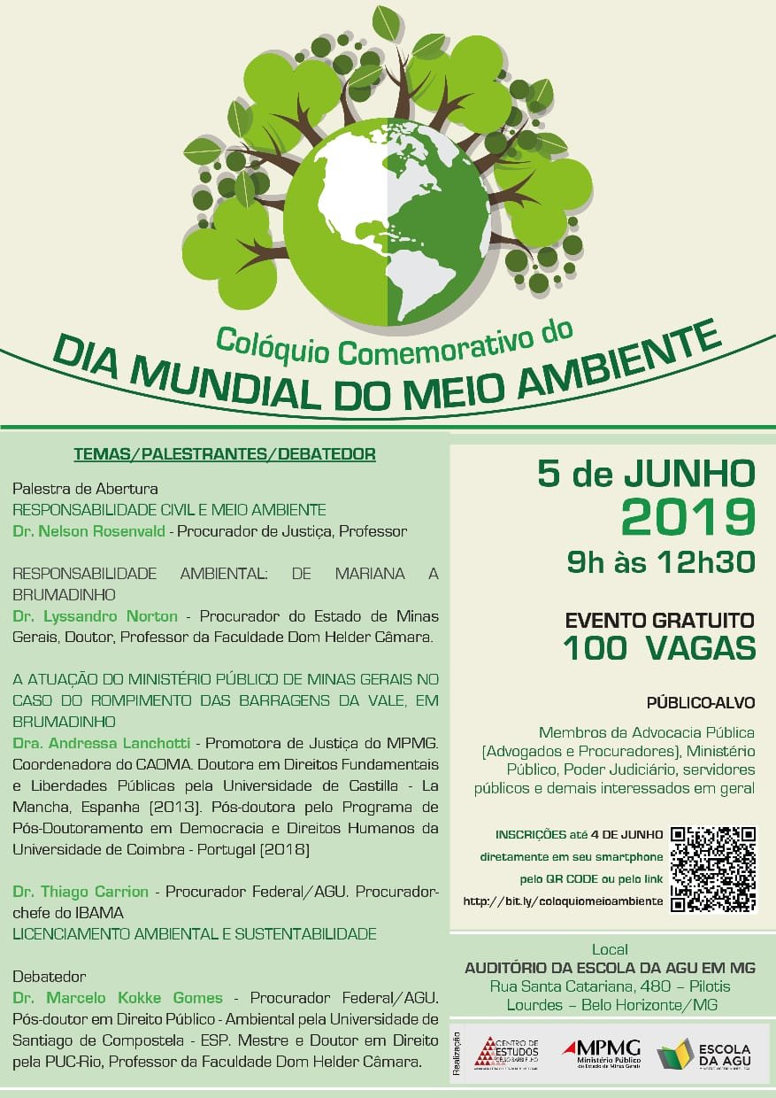 Colóquio comemorativo do Dia Mundial do Meio Ambiente